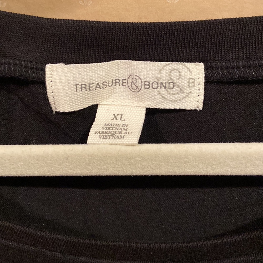 NWT Treasure & Bond Black Dress - Picture 3 of 3